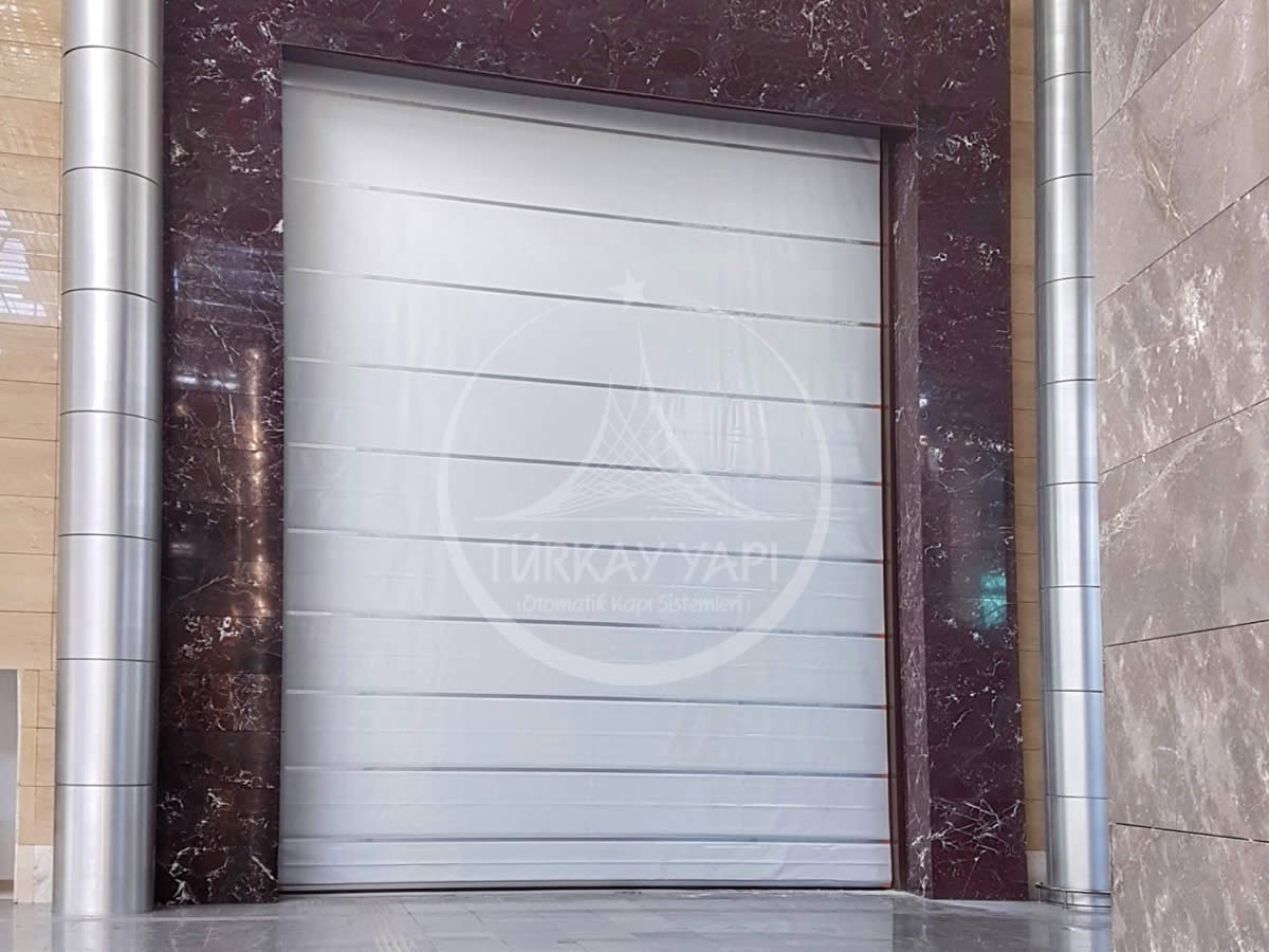 PVC Branda Dar Seri Hangar Kapısı