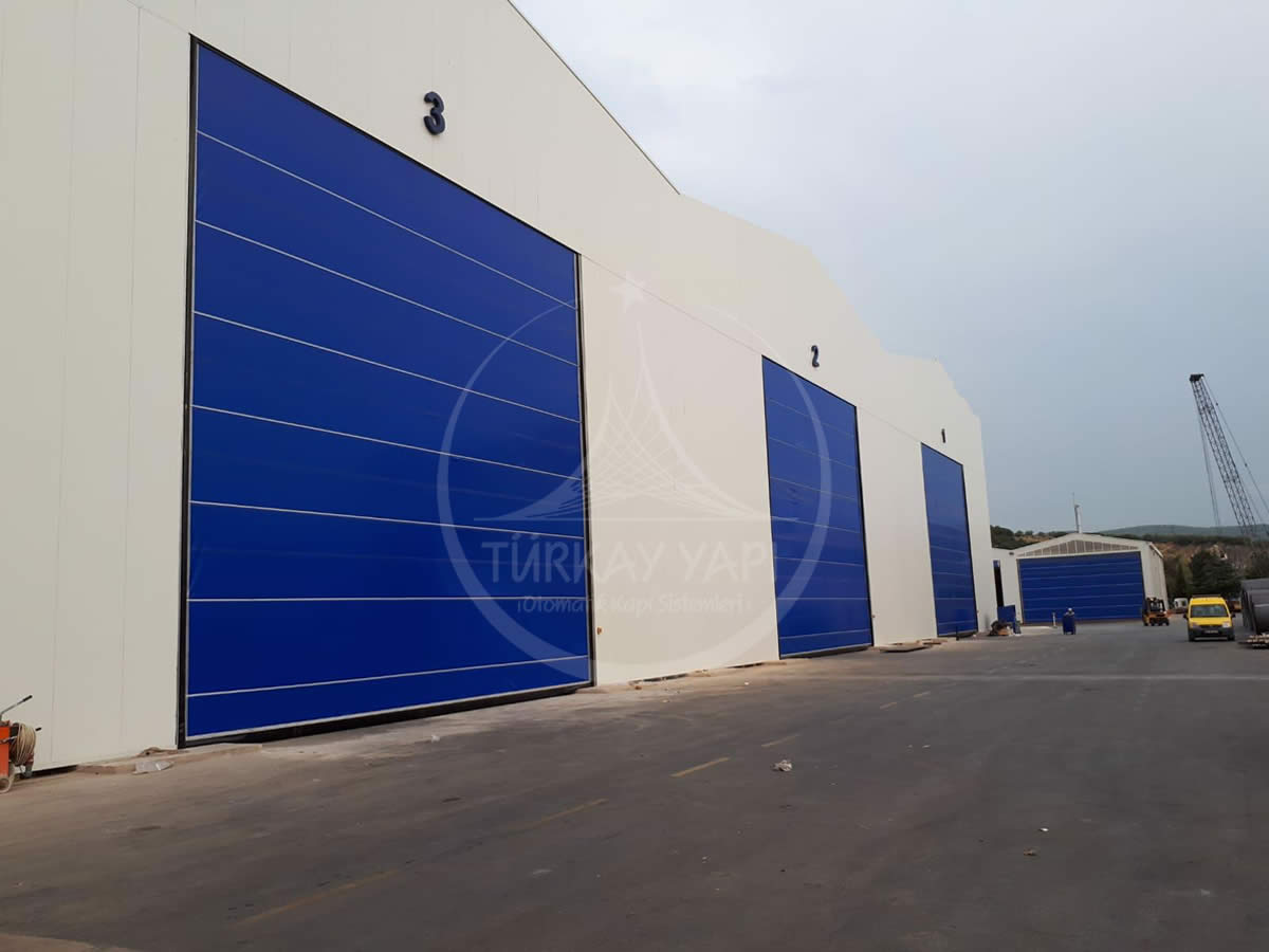 PVC Branda Hangar Kapısı